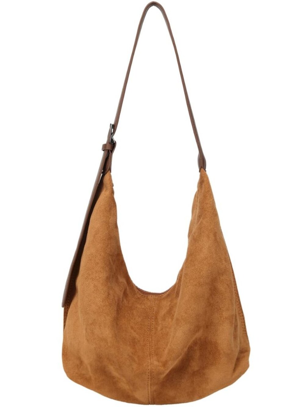Slouchy Suede Hobo bag for Women Casual Shoulder Bag Crossbody Tote Purse